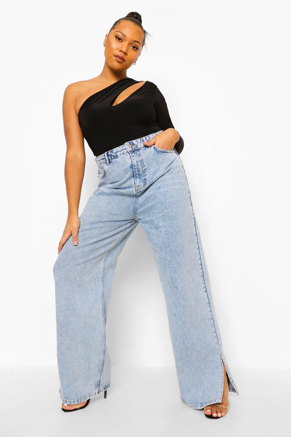 Boohoo plus outlet jeans